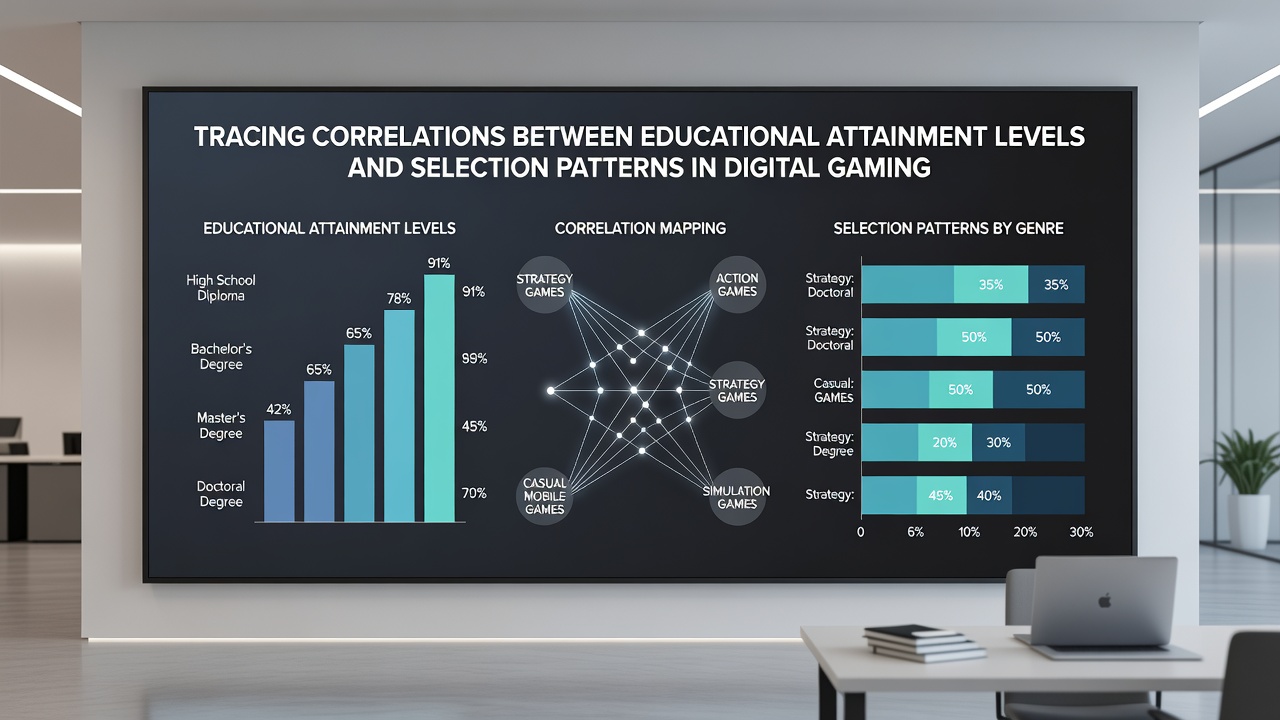 Infographic comparing payment method adoption rates by education level in digital gaming environments
